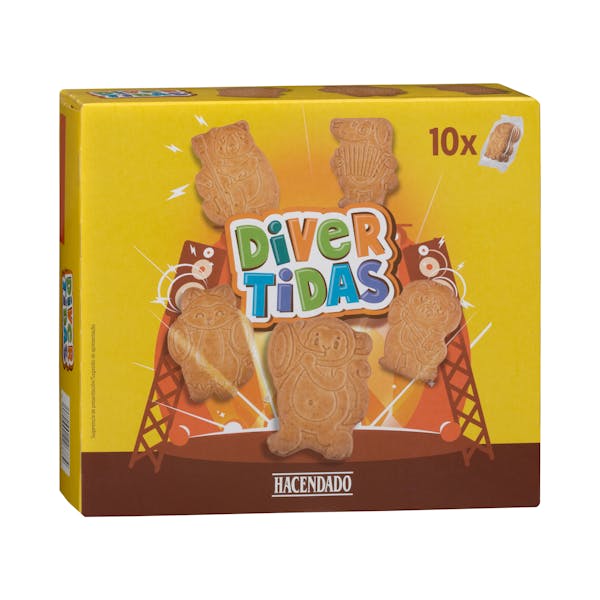 Imagen de Galletas Divertidas con cereales Hacendado