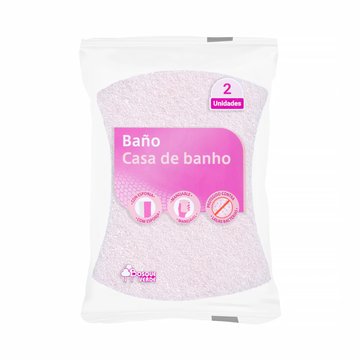 Estropajo baño Bosque Verde – Mercadona – صورة إعلانية للمنتج