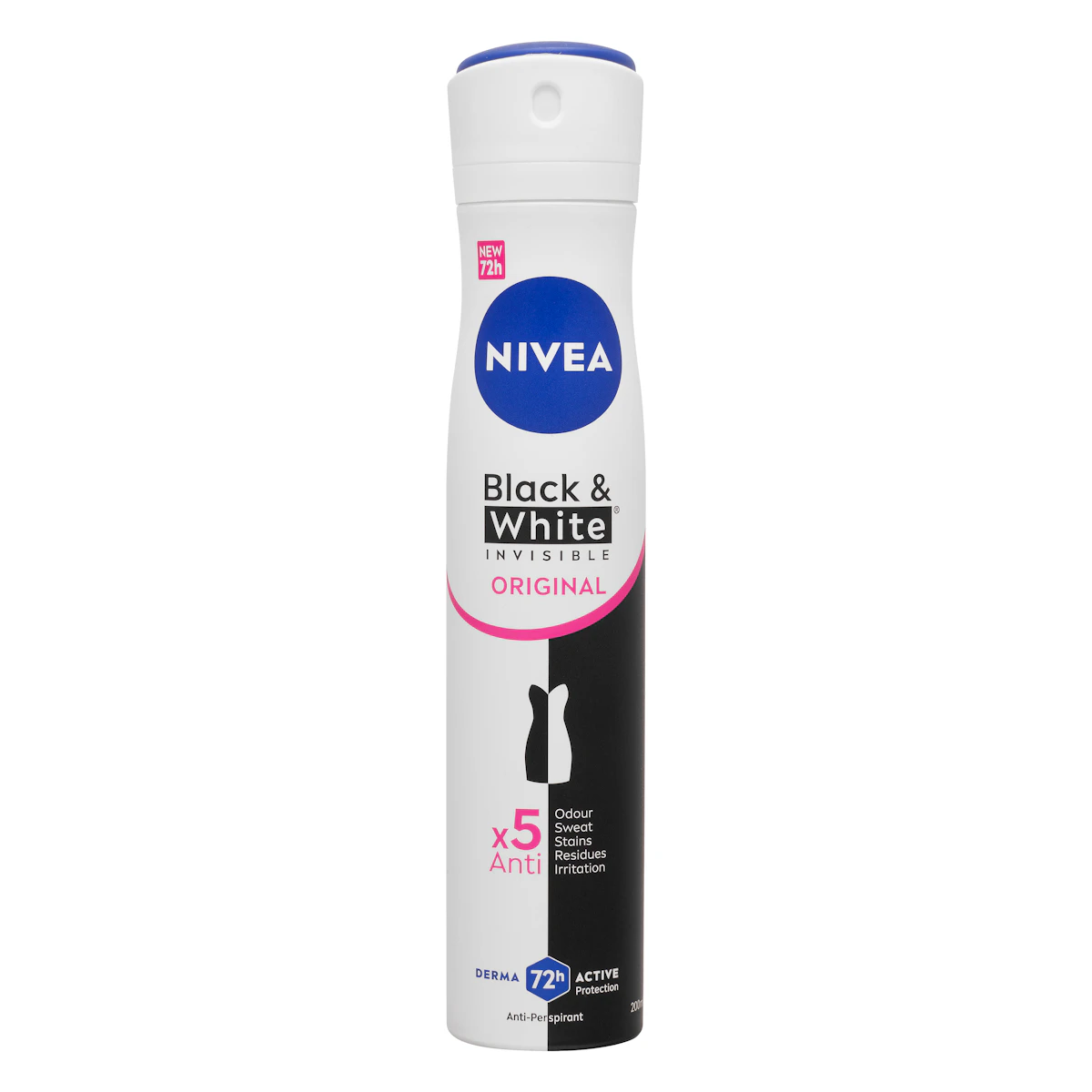 Desodorante invisible Black & White Nivea – Mercadona – صورة إعلانية للمنتج