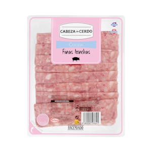 Cabeza de cerdo finas lonchas Hacendado