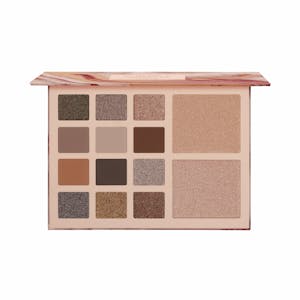 Paleta sombras de ojos e iluminadores Nude Romance Deliplus