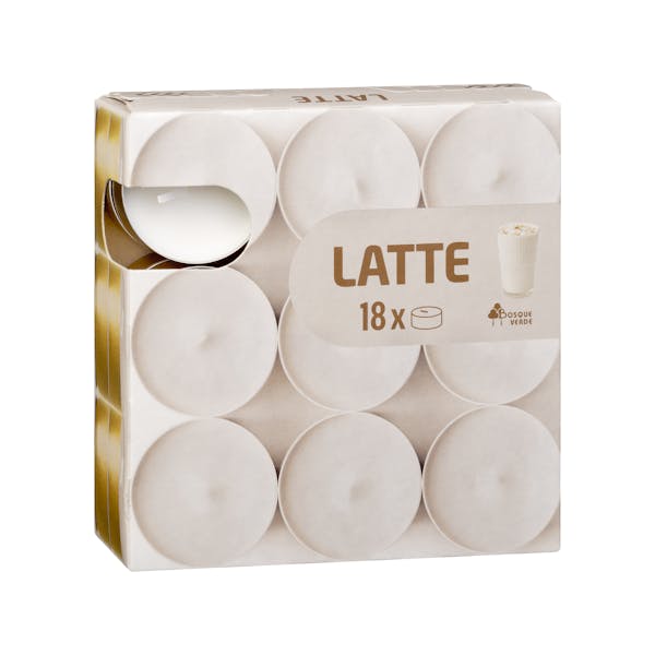 Vela perfumada Latte Bosque Verde