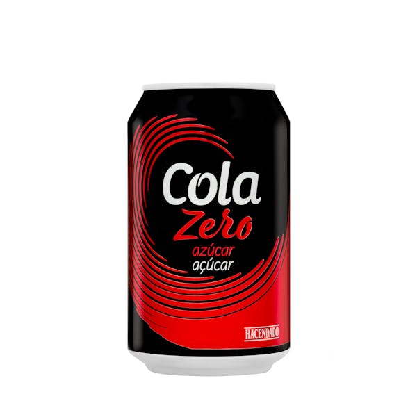 Refresco cola Hacendado zero azúcar