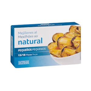 Mejillones al natural Hacendado pequeños