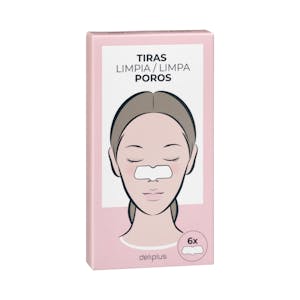 Tiras faciales limpia poros Deliplus