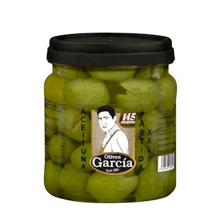 Aceitunas verdes partidas XXL Olives Garcia