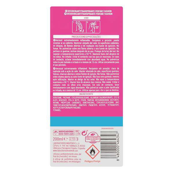 Etiqueta / ingredientes