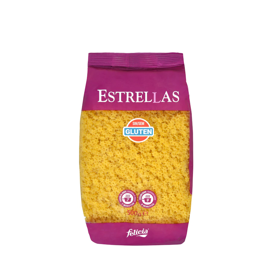 Pasta estrellas sin gluten Felicia – Mercadona – صورة المنتج