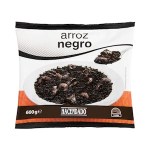 Arroz negro Hacendado ultracongelado