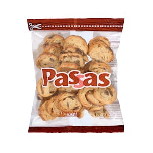 Pan tostado pasas Hacendado