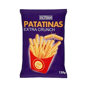 Patatinas extra crujientes Hacendado