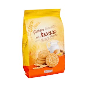 Galletas con huevo y leche Hacendado