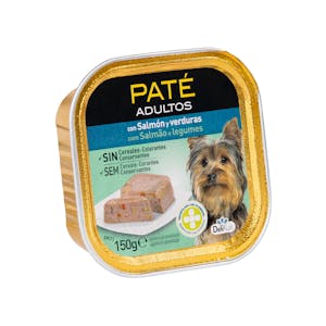 Paté perro adulto Delikuit con salmón y verduras
