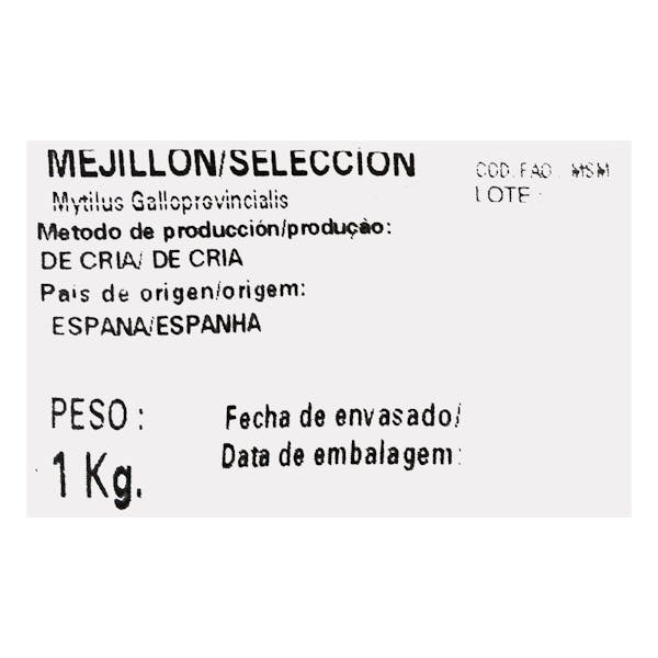 Mejillón selección