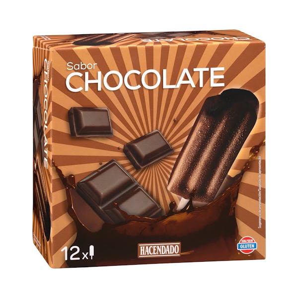 Helado sabor chocolate Hacendado