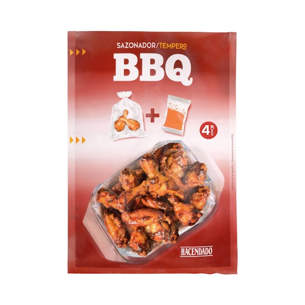 Imagen de Sazonador barbacoa Hacendado para pollo y costillas