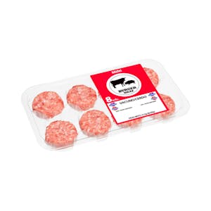 Mini burgers de vacuno y cerdo