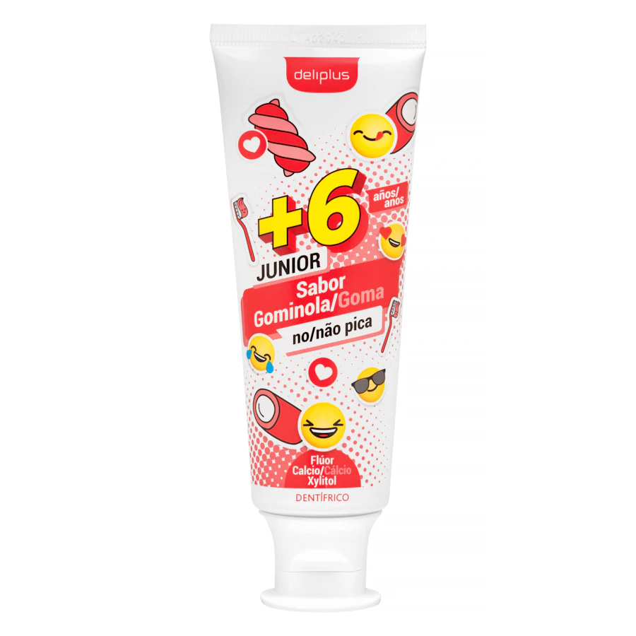 Dentífrico infantil +6 años Deliplus sabor gominola – Mercadona – صورة المنتج
