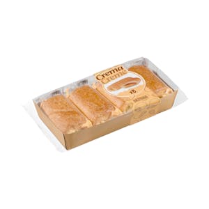 Napolitana pastry with cream flavor filling Hacendado