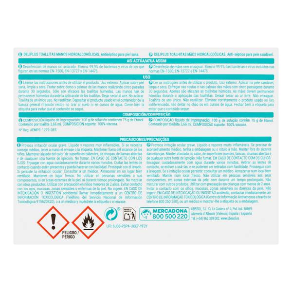 Etiqueta / ingredientes