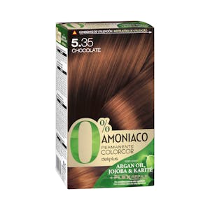 Coloración permanente 0% amoníaco 5.35 chocolate Colorcor