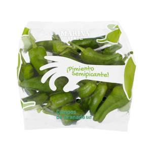 Semi-hot green peppers