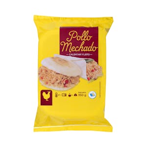 Pollo mechado congelado