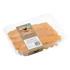 Certified chicken tenderloins fed 50% corn
