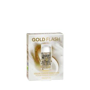 Sérum facial tensor inmediato Gold Flash Deliplus con láminas de oro