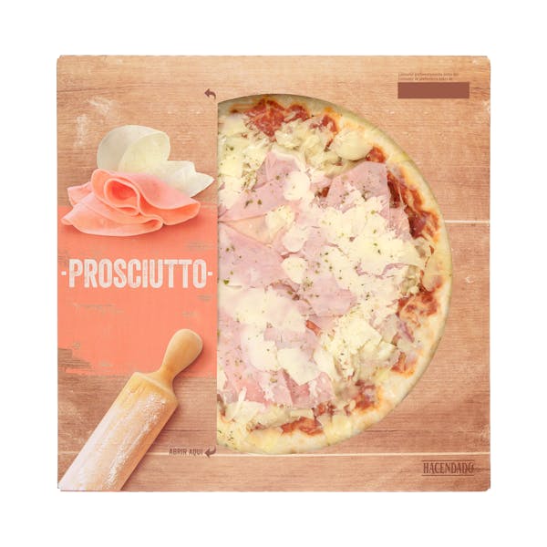 Pizza Prosciutto Hacendado jamón y queso