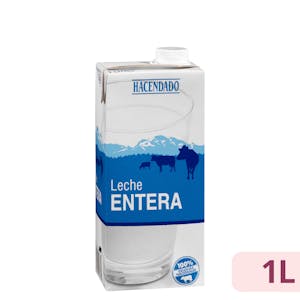 Leche entera Hacendado