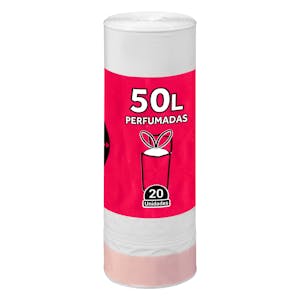 Imagen de Bolsas de basura grande perfumadas Bosque Verde 50L cubo grande