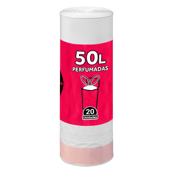 Imagen de Bolsas de basura grande perfumadas Bosque Verde 50L cubo grande