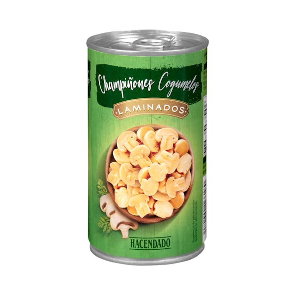 Champiñones laminados Hacendado