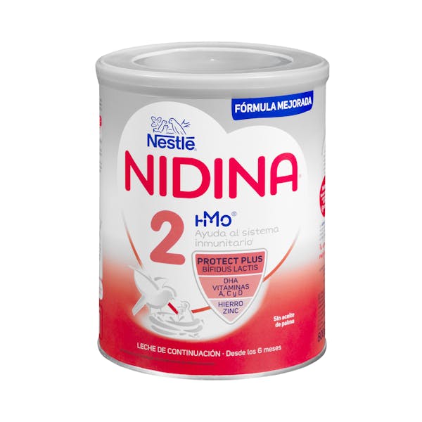 Leche de continuación en polvo 2 Nidina Nestlé