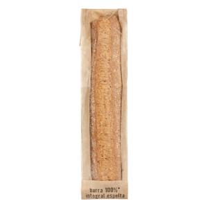 Barra pan integral de espelta 100%