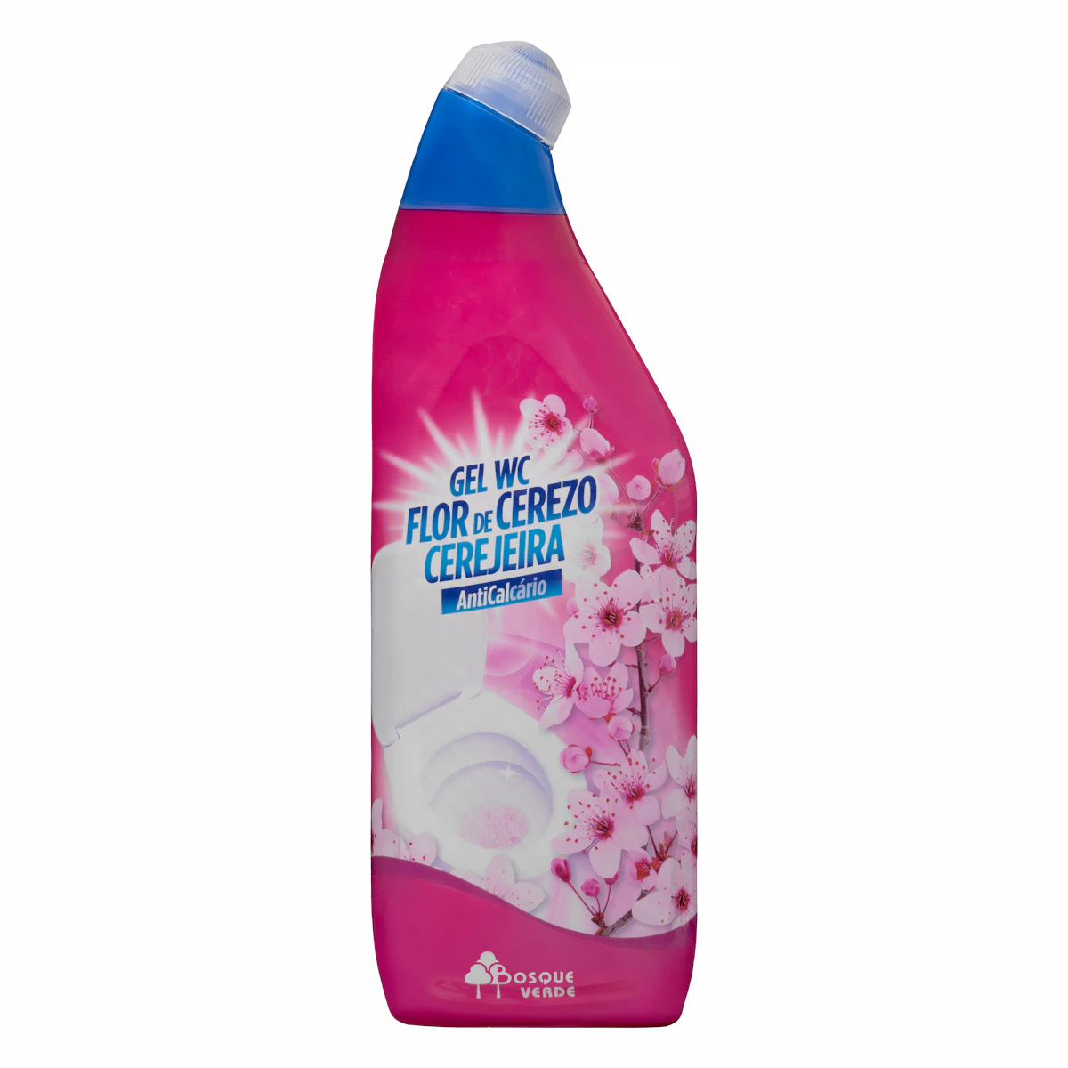 Limpiador WC Flor de Cerezo Bosque Verde en gel – Mercadona – صورة إعلانية للمنتج