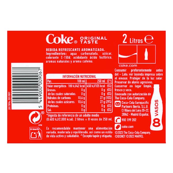 Refresco Coca-Cola