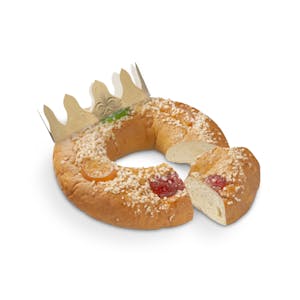 Roscón de Reyes sin relleno Hacendado sin gluten y sin lactosa