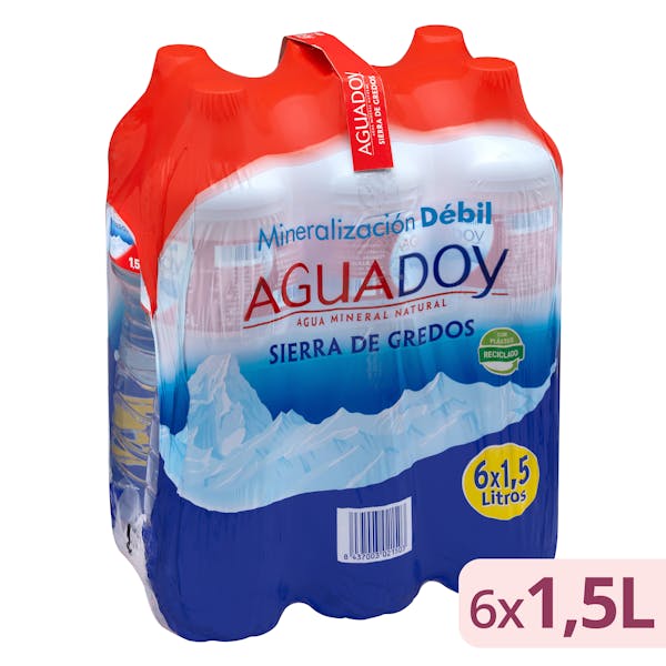 Agua mineral grande Aguadoy