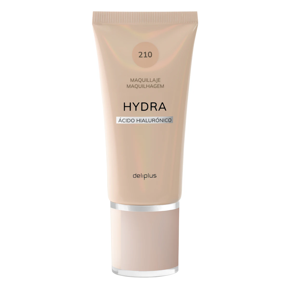 Maquillaje fluido Hydra Deliplus 210 cappuccino – Mercadona – صورة إعلانية للمنتج