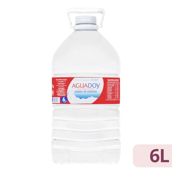 Agua mineral grande Aguadoy