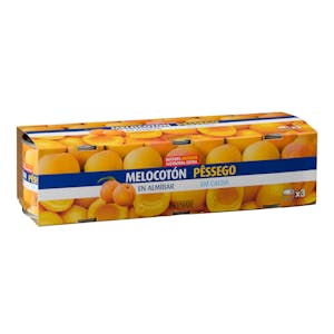 Melocotón en almíbar Hacendado