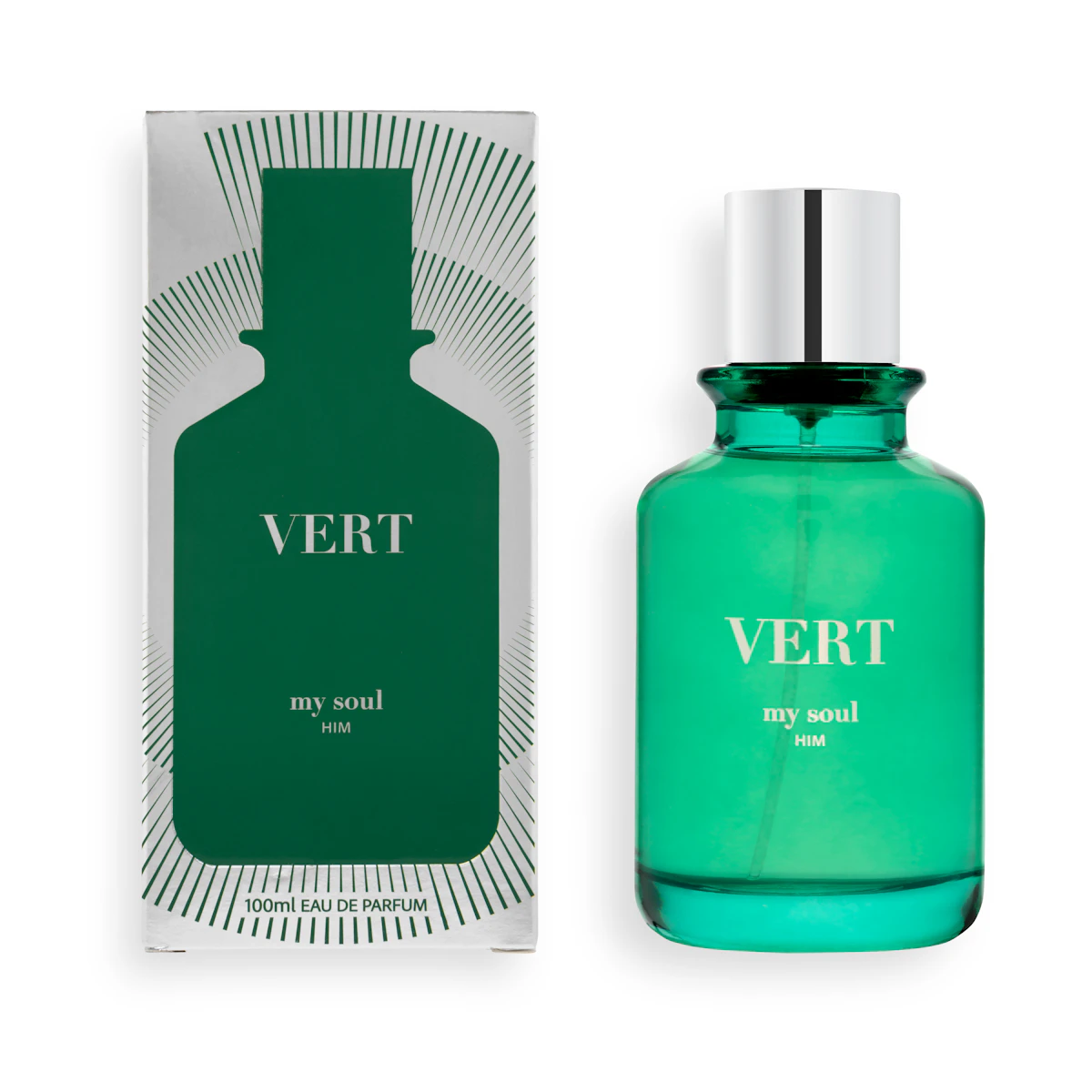 Eau de parfum hombre My Soul Vert – Mercadona – صورة إعلانية للمنتج