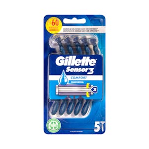 Maquinillas de afeitar desechables Gillette Sensor Comfort 3 hojas