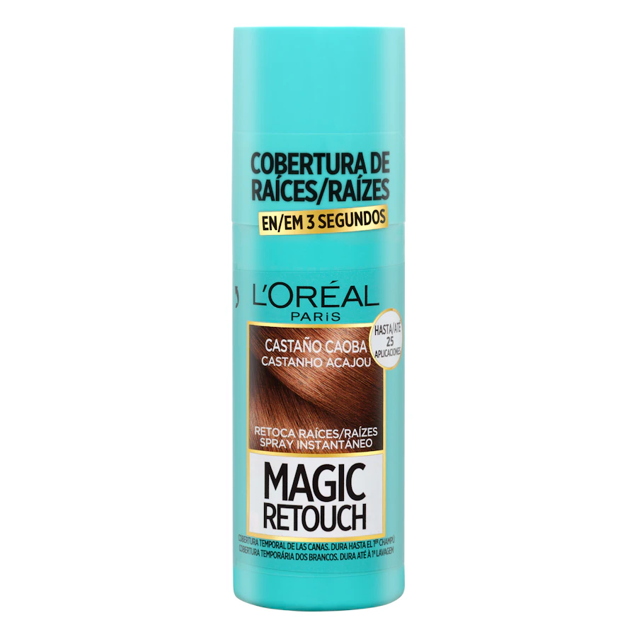 Retoca raíces instantáneo castaño caoba Magic retouch – Mercadona – صورة المنتج