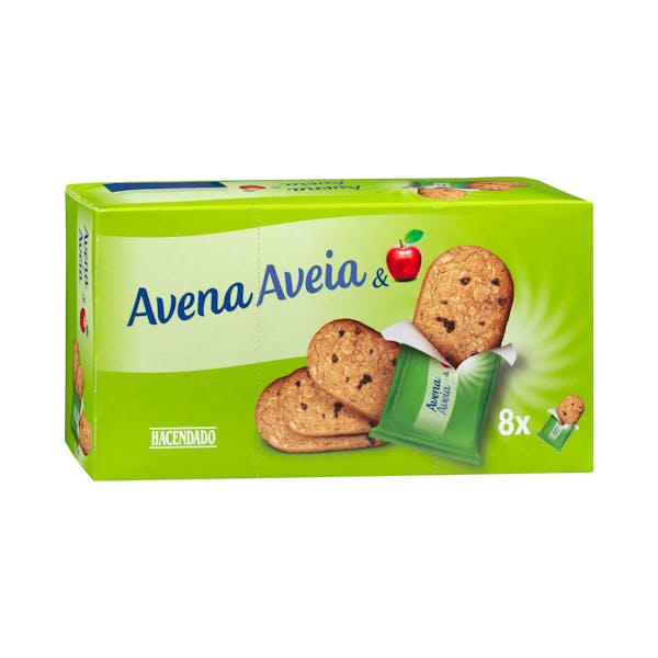 Imagen de Galletas Digestive manzana & avena Hacendado