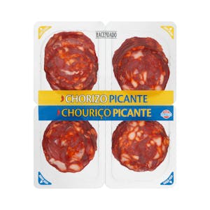 Chorizo picante extra Hacendado lonchas