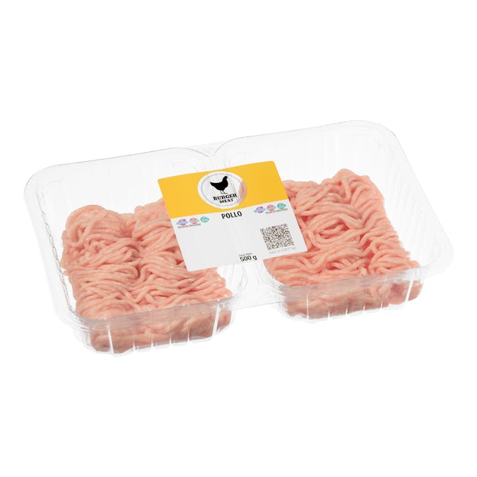 Preparado de carne picada pollo