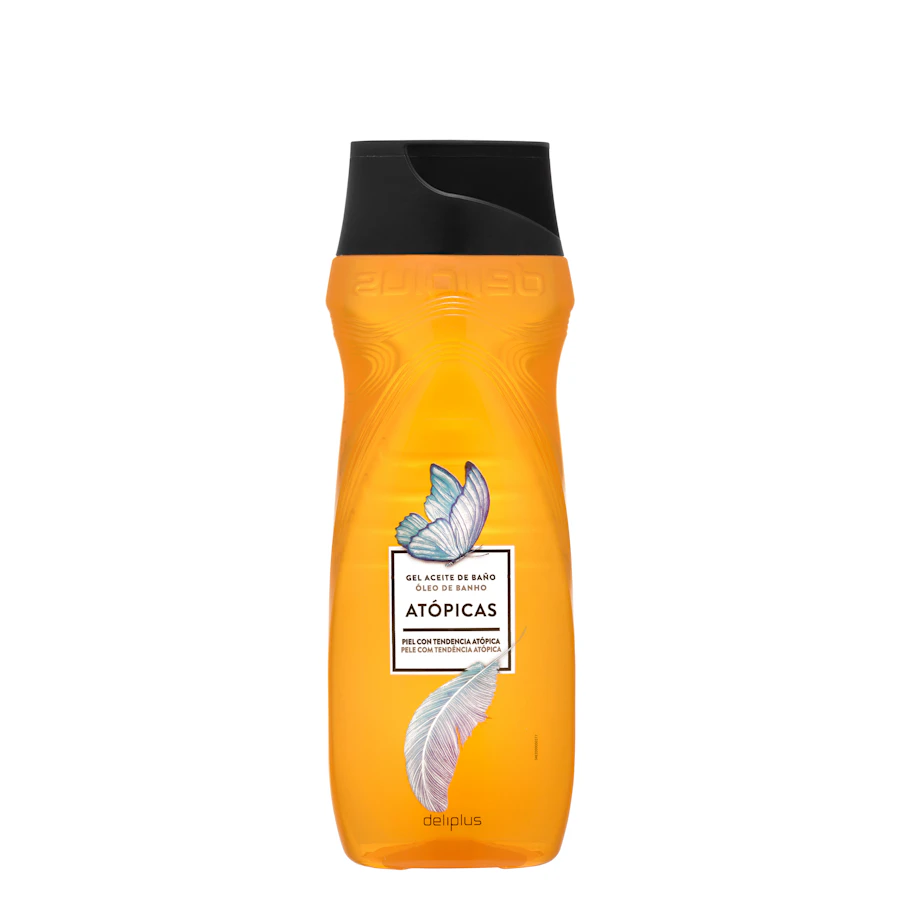 Gel aceite de baño Deliplus piel atópica – Mercadona – صورة المنتج